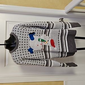 CARBON Christmas Ugly Sweater - L